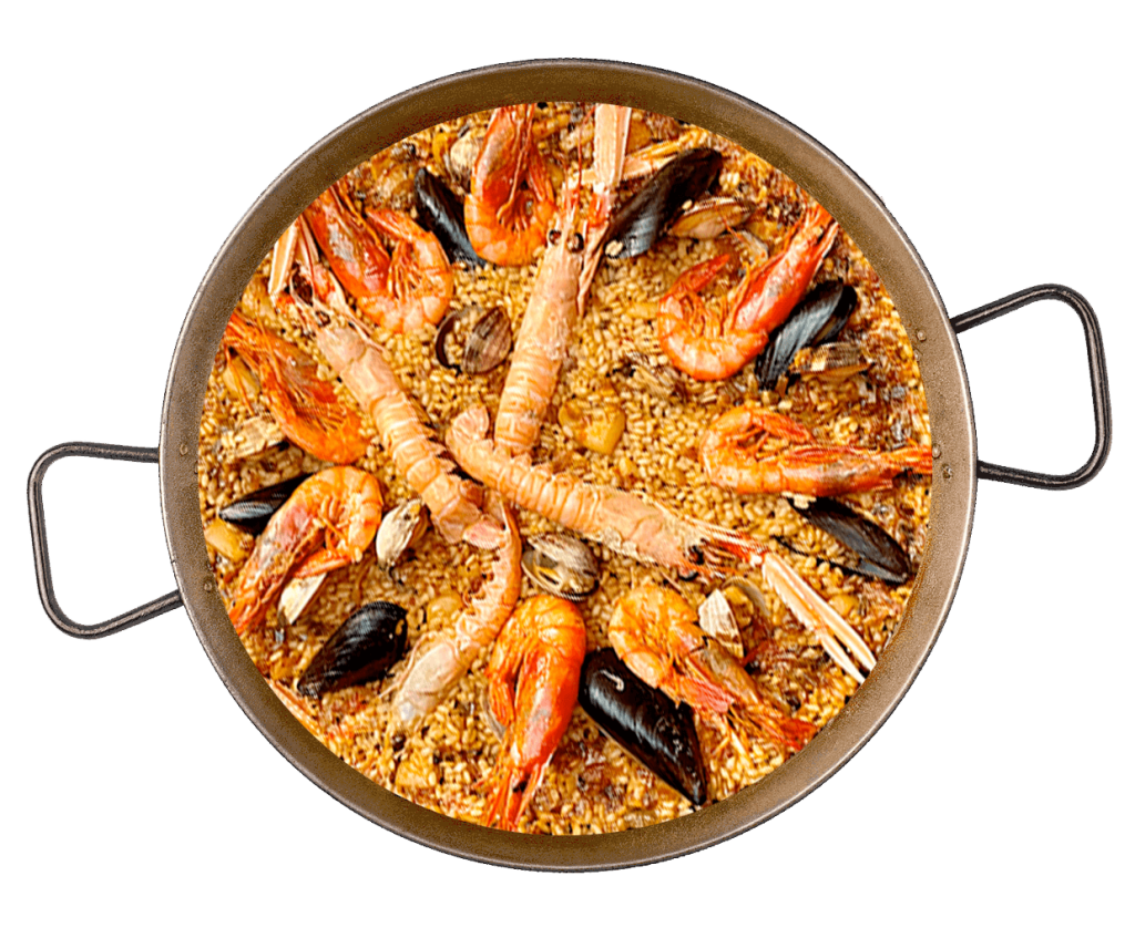 paella de mariscos