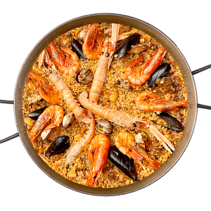 paella de mariscos